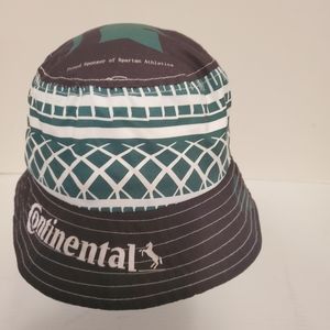 MICHIGAN STATE BUCKET HAT CAP GREEN/WHITE AND BLACK ONE SIZE FIT ALL